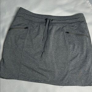 Tangerine athletic skirt skort